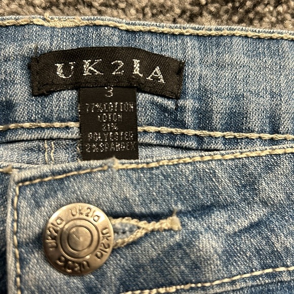 UK2LA Jean Skirt - Picture 2 of 2